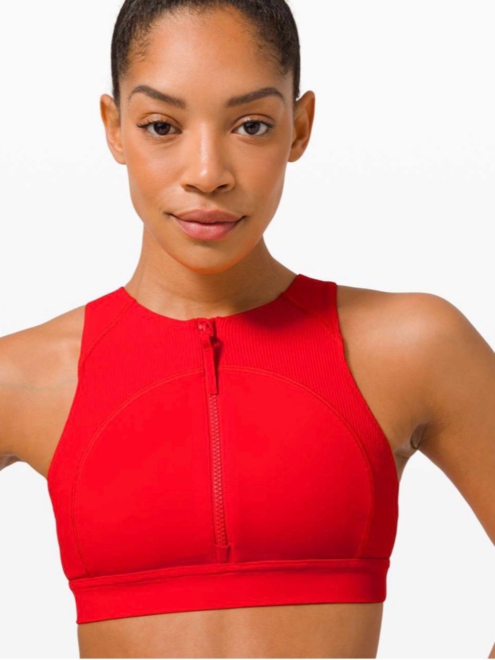 Lululemon Train to Beach Top in True Red